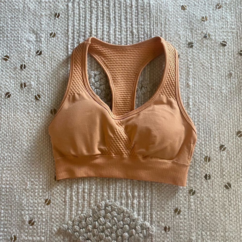 Alphalete Impact Bra Cheeky Coral